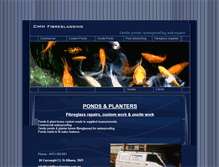 Tablet Screenshot of cmhfibreglassing.com.au
